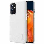 For OnePlus 9 (IN/CN Version) NILLKIN Frosted Concave-convex Texture PC Protective Case(White)