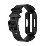 For Fitbit Inspire 2 Silicone Watch Band(Black)