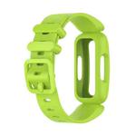 For Fitbit Inspire 2 Silicone Watch Band(Lime Green)