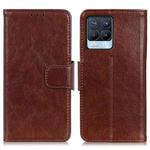 For OPPO Realme 8 / 8 Pro Nappa Texture Horizontal Flip Leather Case with Holder & Card Slots & Wallet(Brown)
