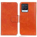 For OPPO Realme 8 / 8 Pro Nappa Texture Horizontal Flip Leather Case with Holder & Card Slots & Wallet(Orange)