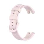 For Garmin Lily Silicone Watch Band with Dismantling Tools(Pink)