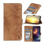 For OPPO Realme 8 Pro / Realme 8 Antelope Texture Magnetic Buckle Horizontal Flip PU Leather Case with Card Slots & Wallet & Holder(Brown)