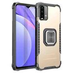 For Xiaomi Redmi Note 9 4G CN Version / Poco M3 / Redmi 9 Power / Redmi 9T Fierce Warrior Series Armor All-inclusive Shockproof Aluminum Alloy + TPU Protective Case with Ring Holder(Gold)