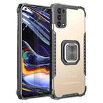 For OPPO Realme 7 Pro Fierce Warrior Series Armor All-inclusive Shockproof Aluminum Alloy + TPU Protective Case with Ring Holder(Gold)