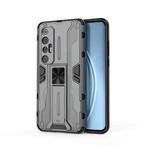 For Xiaomi Mi 10S Supersonic PC + TPU Shock-proof Protective Case with Holder(Grey)