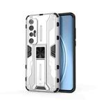 For Xiaomi Mi 10S Supersonic PC + TPU Shock-proof Protective Case with Holder(White)