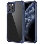 Shockproof Glossy Acrylic + TPU Protective Case For iPhone 11 Pro(Blue)