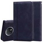 For Xiaomi Redmi Note 9T Frosted Business Magnetic Horizontal Flip PU Leather Case with Holder & Card Slot & Lanyard(Black)