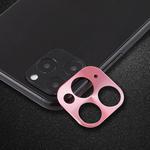 For iPhone 11 Pro Rear Camera Lens Protective Lens Film Small White Box(Pink)
