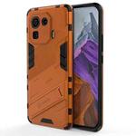 For Xiaomi Mi 11 Pro Punk Armor 2 in 1 PC + TPU Shockproof Case with Invisible Holder(Orange)