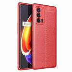 For OPPO Realme X7 Pro Ultra Litchi Texture TPU Shockproof Case(Red)