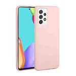 For Samsung Galaxy A52 5G Candy Color TPU Case(Pink)