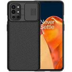 For OnePlus 9R NILLKIN Black Mirror Series PC Camshield Full Coverage Dust-proof Scratch Resistant Phone Case(Black)