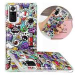 For Xiaomi Redmi Note 10 Pro Luminous TPU Protective Case(Graffiti)