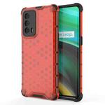 For OPPO Realme X7 Pro Ultra Shockproof Honeycomb PC + TPU Case(Red)