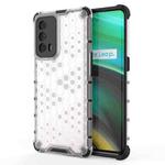 For OPPO Realme X7 Pro Ultra Shockproof Honeycomb PC + TPU Case(White)