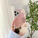 For iPhone 12 Pro Max Watercolor Painting Series Half Coverage IMD Workmanship Protective Case(DX-53)