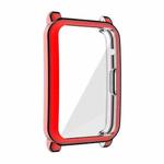 For Honor Watch ES Full Coverage TPU Electroplating Protective Case(Red)