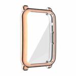 For Honor Watch ES Full Coverage TPU Electroplating Protective Case(Rose Gold)