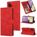 For Samsung Galaxy A32 Fantasy Classic Skin-feel Calfskin Texture Magnetic Buckle Horizontal Flip PU Leather Case with Holder & Card Slot & Wallet(Red)