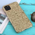 For iPhone 11 Pro Max Shockproof Glitter Powder PC Protective Case(Gold)
