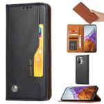 For Xiaomi Mi 11 Pro Knead Skin Texture Horizontal Flip Leather Case with Photo Frame & Holder & Card Slots & Wallet(Black)