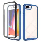 Starry Sky Solid Color Series Shockproof PC + TPU Case with PET Film For iPhone 6 Plus(Royal Blue)
