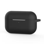 For Apple AirPods Pro Wireless Earphone Silicone Protective Case(Mysterious Black)