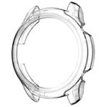 For TicWatch Pro 3 TPU Electroplating Frame Protective Case(Transparent)