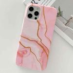 Golden Powder Dream Color Marble Pattern TPU Protective Case For iPhone 11(Pink)