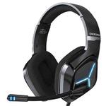 ONIKUMA X9 Ice Blue Light Adjustable Wired Gaming Headset with Mic