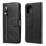 For OPPO Find X3 / X3 Pro Fashion Calf Texture Zipper Horizontal Flip Leather Case with Stand & Card Slots & Wallet(Black)