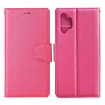 For Samsung Galaxy A32 5G Silk Texture Horizontal Flip Leather Case with Holder & Card Slots & Wallet & Photo Frame(Rose Red)