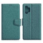 For Samsung Galaxy A32 5G Silk Texture Horizontal Flip Leather Case with Holder & Card Slots & Wallet & Photo Frame(Green)