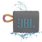 JBL GO3 Bluetooth 5.1 Portable Mini Waterproof Bass Wireless Bluetooth Speaker(Grey)