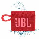 JBL GO3 Bluetooth 5.1 Portable Mini Waterproof Bass Wireless Bluetooth Speaker(Red)