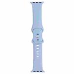 Double Wear Rivets Watch Band For Apple Watch Ultra 49mm / Series 8&7 45mm / SE 2&6&SE&5&4 44mm / 3&2&1 42mm(Lavender)