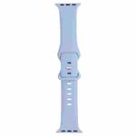 Double Wear Rivets Watch Band For Series 7 41mm / 6 & SE & 5 & 4 40mm / 3 & 2 & 1 38mm(Lavender)