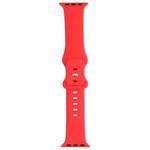 Double Wear Rivets Watch Band For Series 7 41mm / 6 & SE & 5 & 4 40mm / 3 & 2 & 1 38mm(Scarlet)