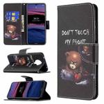 For Nokia G20 / G10 Colored Drawing Pattern Horizontal Flip Leather Case with Holder & Card Slots & Wallet(Bear)