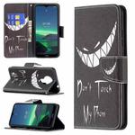 For Nokia 1.4 Colored Drawing Pattern Horizontal Flip Leather Case with Holder & Card Slots & Wallet(Smirk)