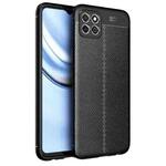 For Honor Play 20 Litchi Texture TPU Shockproof Case(Black)