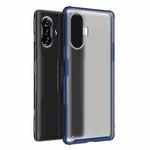 For Xiaomi Redmi K40 Gaming Edition 5G Four-corner Shockproof TPU + PC Protective Case(Blue)