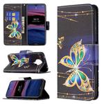 For Nokia G20 / G10Colored Drawing Pattern Horizontal Flip Leather Case with Holder & Card Slots & Wallet(Big Butterfly)