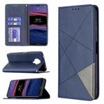 For Nokia G20 / G10 Rhombus Texture Horizontal Flip Magnetic Leather Case with Holder & Card Slots & Wallet(Blue)