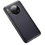 For Huawei Mate 30 Carbon Fiber Leather Texture Kevlar Anti-fall Phone Protective Case(Black)