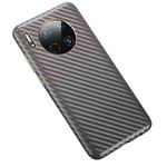 For Huawei Mate 30 Carbon Fiber Leather Texture Kevlar Anti-fall Phone Protective Case(Grey)