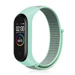For Xiaomi Mi Band 6 Nylon Weave Watch Bands(Blue Sea)