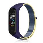 For Xiaomi Mi Band 6 Nylon Weave Watch Bands(Ice Cyan)